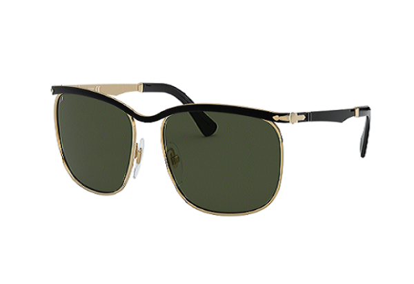 Persol PO2458 KEY WEST Matte Black/ Green