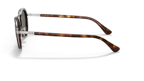 Persol Gunmetal Havana/ Green Polarized