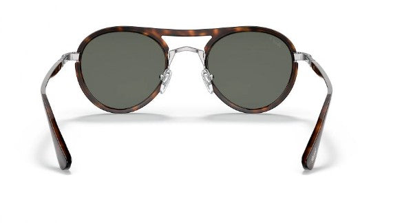 Persol Gunmetal Havana/ Green Polarized