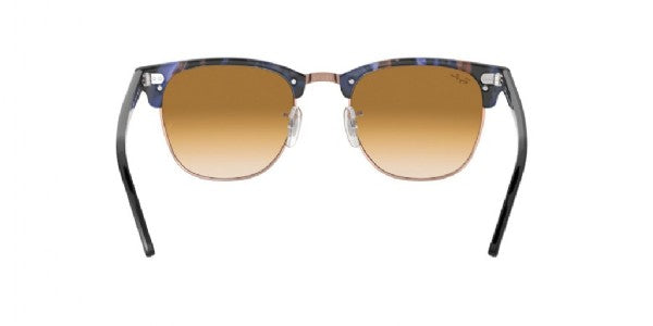 Ray-Ban Clubmaster Fleck/ Spotted Blue & brown tortoise , Black/ Light Brown Gradiënt