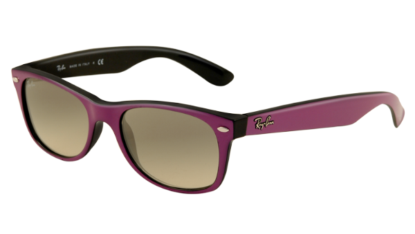 Ray-Ban New Wayfarer Cyclamen/ Black, Grey