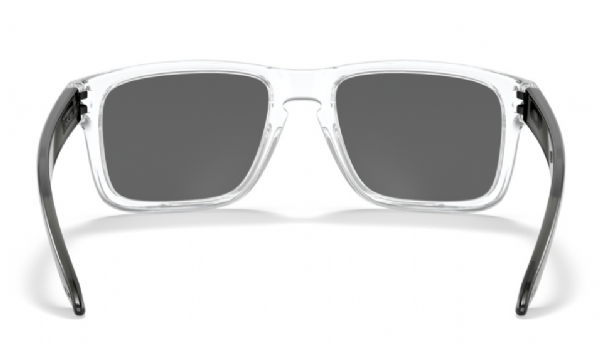 Oakley Custom Holbrook Polished Clear Grey Smoke/ Prizm Black
