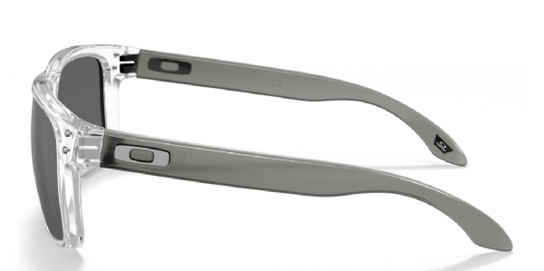 Oakley Custom Holbrook Polished Clear Grey Smoke/ Prizm Black