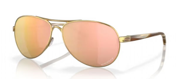 Oakley Feedback Polished Gold/ Prizm Rose Gold Polarized