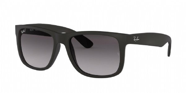 Ray-Ban Justin Rubber Black/ Light Grey Gradient Dark