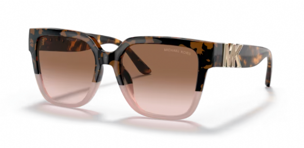 Michael Kors Sunglasses Karlie Dark Tortoise Pink/ Brown Pink Gradient