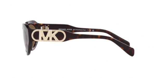 Michael Kors Empire Oval Dark Tortoise/ Brown Sold