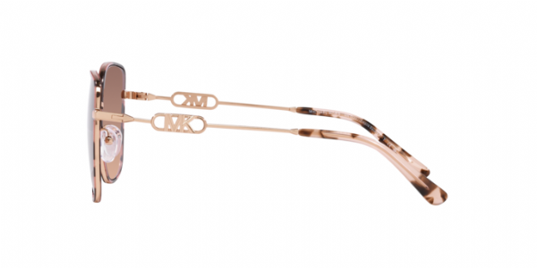 Michael Kors Empire Square 2 Light Gold-Dark Tortoise/ Brown Gradient