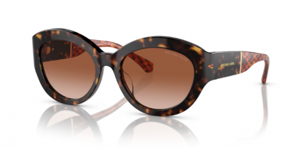 Michael Kors Sunglasses Brussels Dark Tortoise/ Brown Gradient