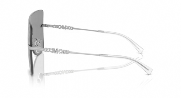 Michael Kors Zonnebril London MK Logo Gold Silver Mirror/ MK Logo Fold Silver Mirror