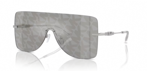 Michael Kors Zonnebril London MK Logo Gold Silver Mirror/ MK Logo Fold Silver Mirror