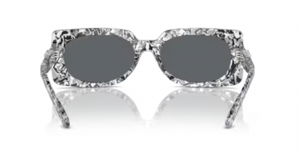 Michael Kors Bordeaux Optic White Black Tortoise/Dark Grey Solid