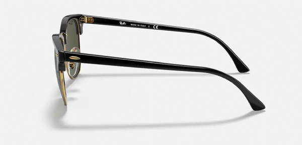 Ray-Ban Clubmaster Black On Arista/ G-15 Green