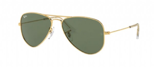 Ray-Ban Junior Aviator Gold/ Dark Green