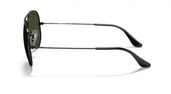 Ray-Ban Aviator Large Metal Black/ G-15 Green