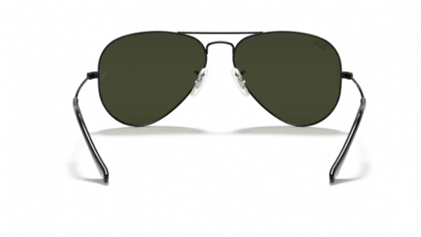 Ray-Ban Aviator Large Metal Black/ G-15 Green