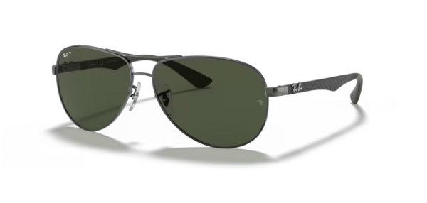 Ray-Ban Carbon Fire 8313 Gunmetal/ Dark Green Polarized