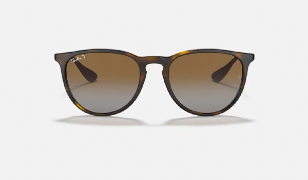 Ray-Ban Erika Light Havana/ Brown Gradient Polarized