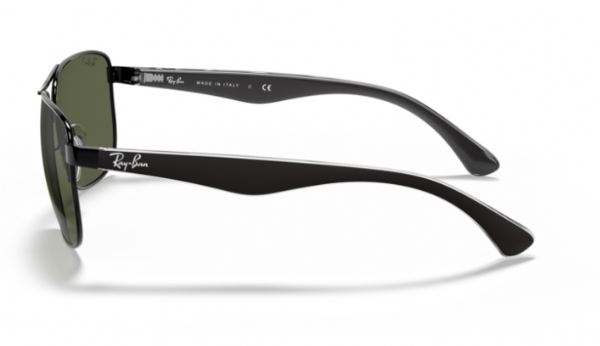 Ray-Ban Black/ G15 Green Polarized