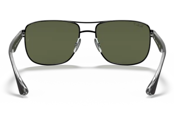 Ray-Ban Black/ G15 Green Polarized