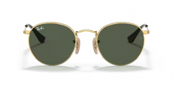 Ray-Ban Junior Round Arista/ Dark Green