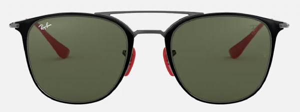 Ray-Ban Scuderia Ferrari 3601M Schwarz/Klassisches Grün G-15