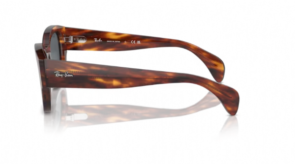 Ray-Ban Jorge Gestreiftes Havanna/Blau