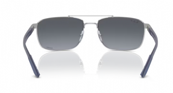 Ray-Ban 3737 CH Silver/ Blue Mirror Gold Polarized