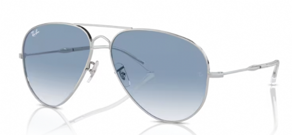 Ray-Ban Old Aviator Silver/ Light Blue Gradient