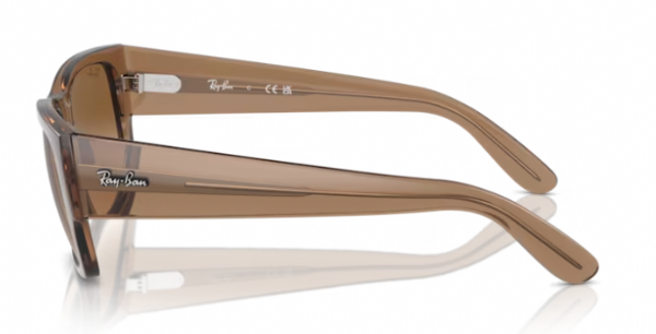 Ray-Ban Carlos Transparent Light Brown/ Light Brown Gradient