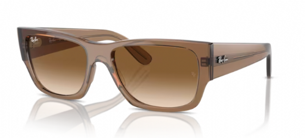 Ray-Ban Carlos Transparent Light Brown/ Light Brown Gradient