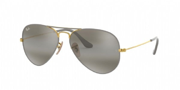 Ray-Ban Aviator Large Metal Grey Gold / Grey Gradiënt Mirror