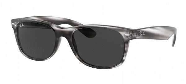 Ray-Ban New Wayfarer Striped Grey Havana/ Dark Grey