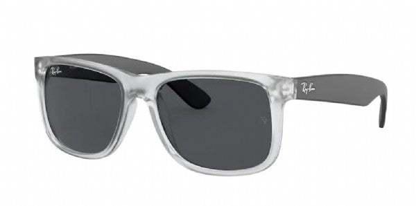 Ray-Ban Justin Rubber Transparant/ Dark Grey