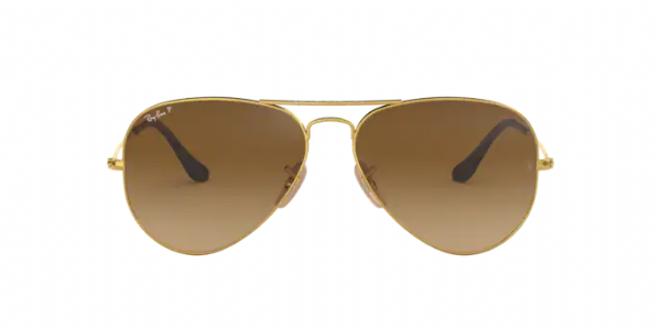 Ray-Ban Aviator Large Metal Arista/ Brown Gradient Polarized