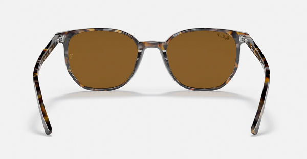 Ray-Ban Elliot Havanna Braun Grau/Braun Polarisiert