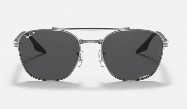 Ray-Ban RB3688 Gunmetal/ Polarized Dark Grey