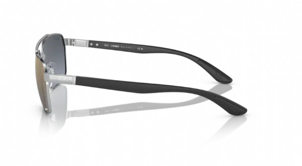 Ray-Ban 3701 Silver/ Blue-Gold Gardient Mirror Polarized