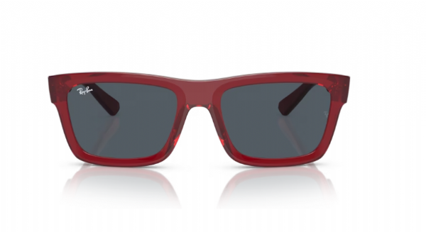 Ray-Ban Warren Transparent Red/ Dark Grey