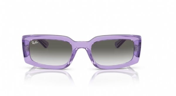 Ray-Ban Kiliane Transparentes Violett/Klares Hellgrau mit Farbverlauf