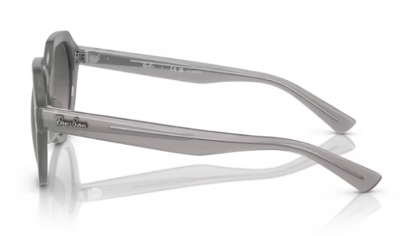 Ray-Ban Gina Opalgrau/Grauverlauf polarisiert