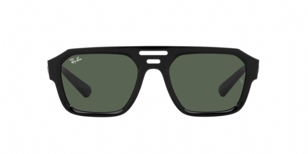 Ray-Ban Corrigan Schwarz/Dunkelgrün