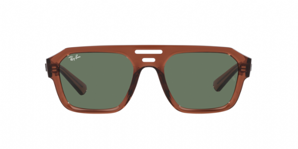 Ray-Ban Corrigan Transparent Brown/ Dark Green