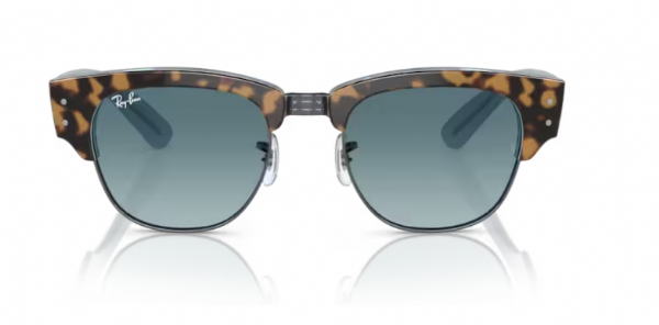 Ray-Ban Mega Clubmaster Havana on Blue Gunmetal/ Blue Gradient Grey