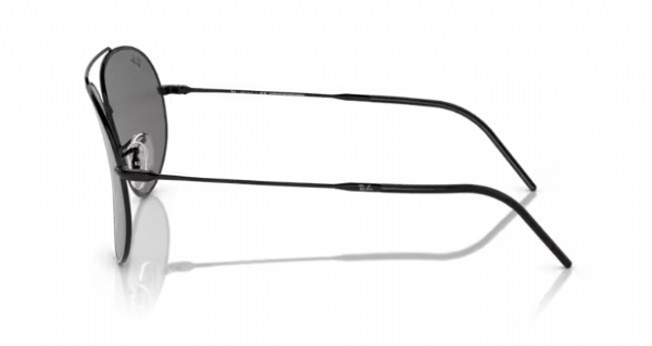 Ray-Ban Aviator Reverse Black/ Grey Mirror Silver