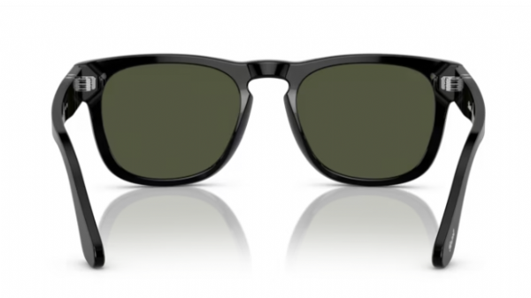 Persol Elio Polished Black/ Green mineraal