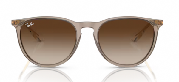 Ray-Ban Erika Transparent Light Brown/ Brown Gradient