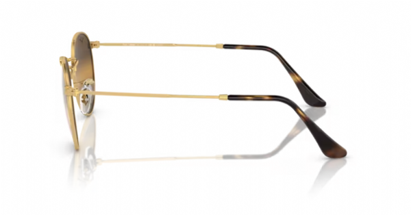 Ray-Ban Round Metal Arista/Polarized Clear Gradient Dark Brown