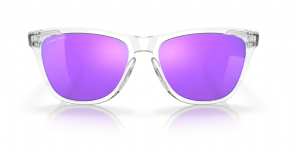Oakley Frogskins Polished Clear/ Prizm Violet Iridium