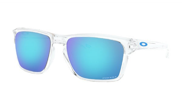 Oakley Sylas M (mittel) Polished Clear/ Prizm Sapphire